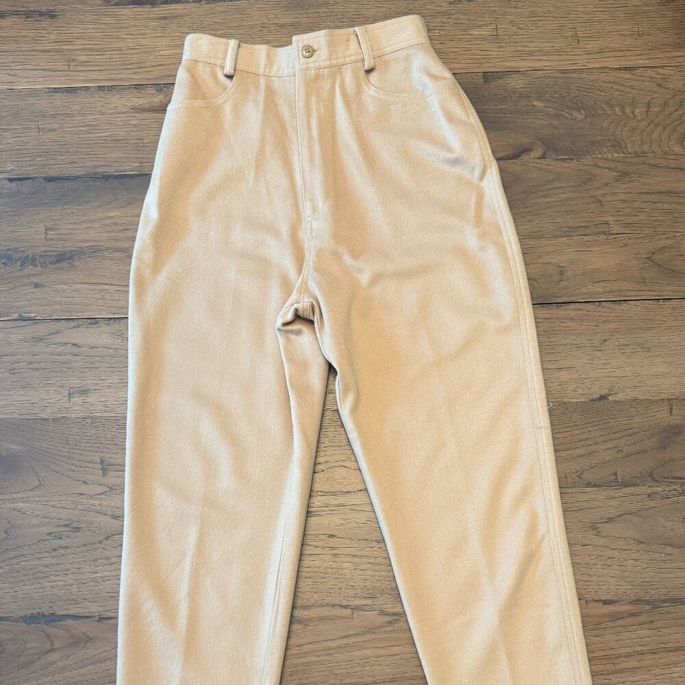 TSE Wool Cashmere Pants | Size 6 | Made in Italy